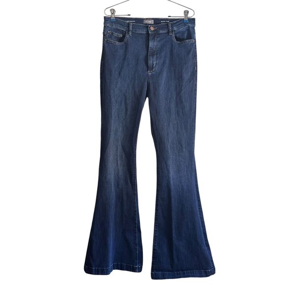 DL1961 Rachel Ultra‎ High Rise Flare Instasculpt Denim Sz 31 - Picture 3 of 7